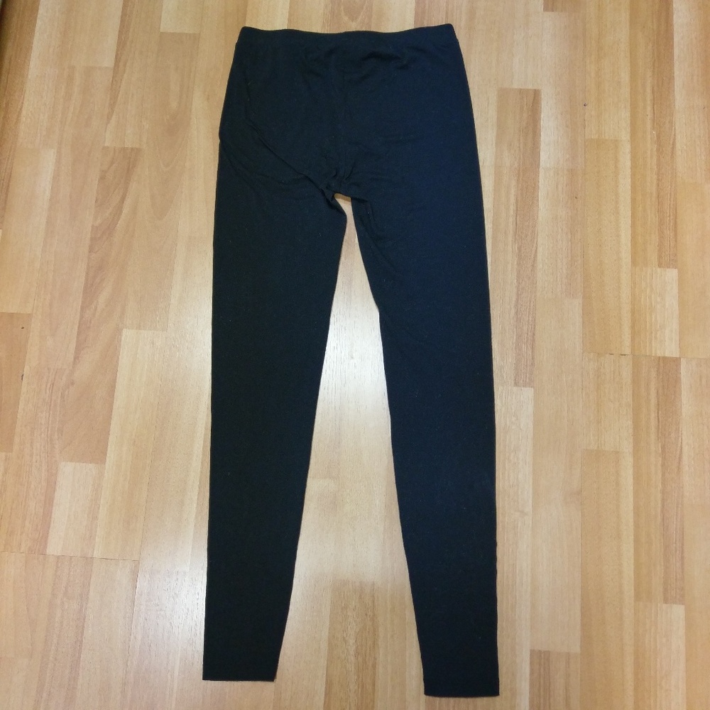 Women's 32 Degree Heat Black Leggings, Size Small
